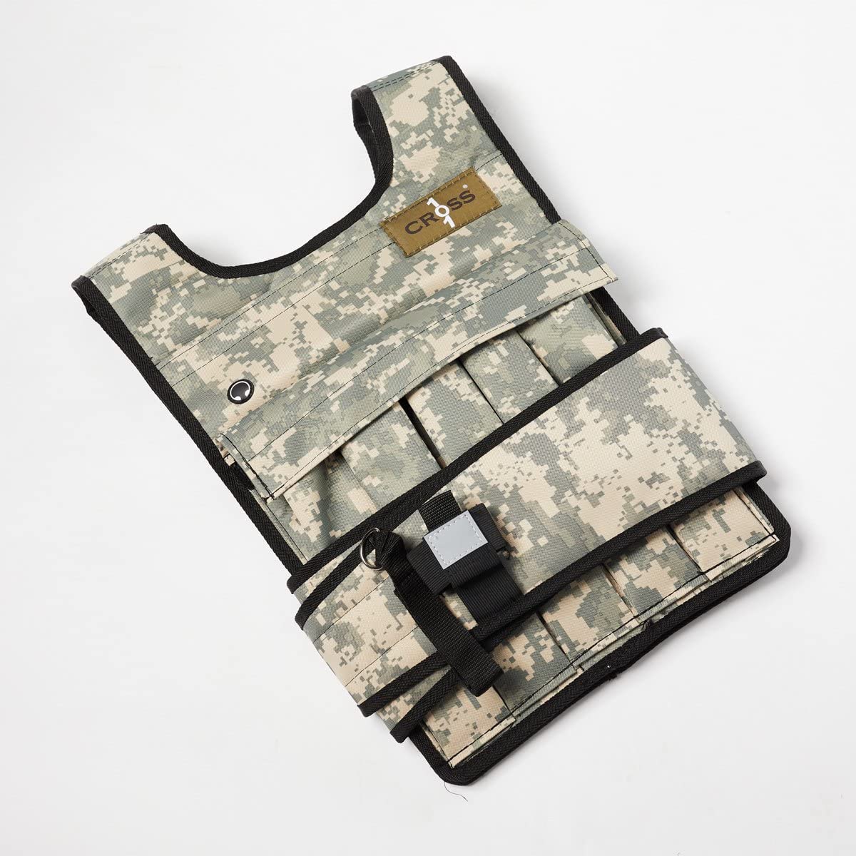 CROSS101 Adjustable Camouflage Weighted Vest