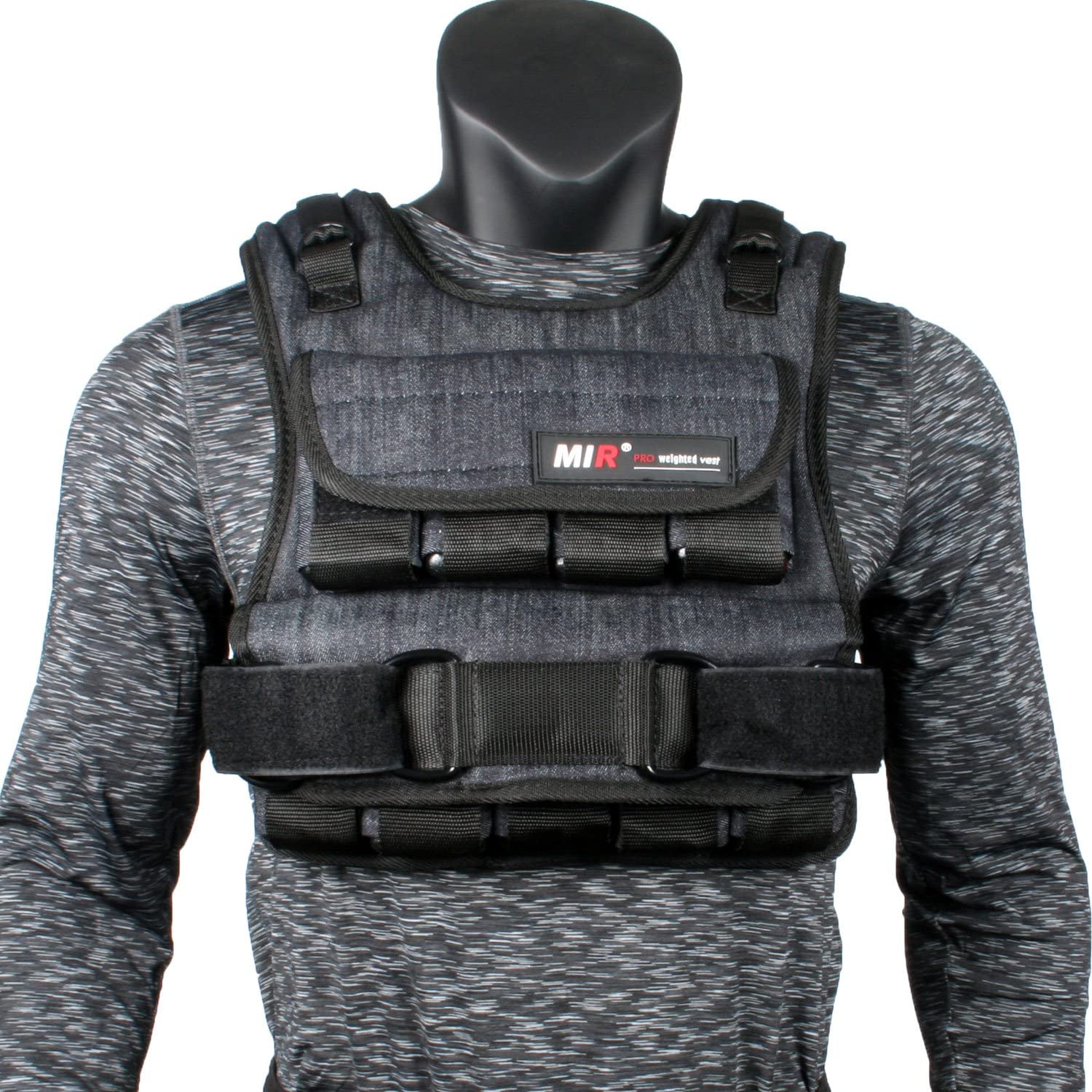 miR - 50LBS (AIR Flow) Unisex Adjustable Weighted Vest